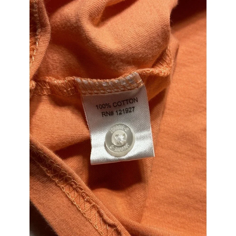 Johnnie-O Men’s Orange Cotton Polo Golf Surf Size Small Shirt Short Sleeve - Picture 10 of 11